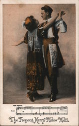 The Famous Merry Widow Waltz Postcard