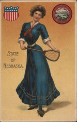 State of Nebraska Postcard