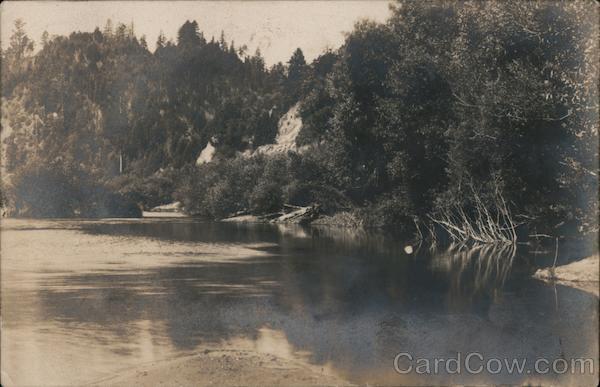 Water View Post Card Guerneville California