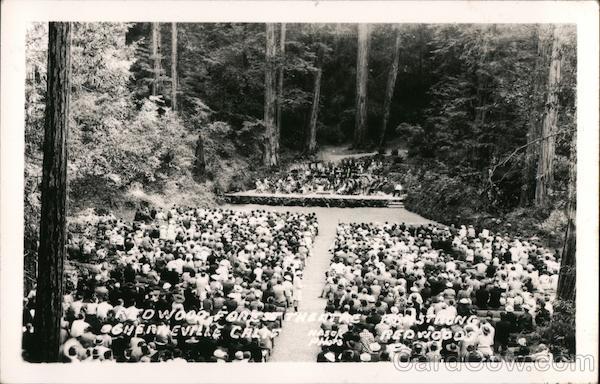 Redwood Forest Theater Guerneville California Hasek Photo