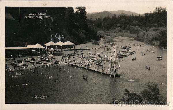 Beach Scene Guernewood Park Guerneville California