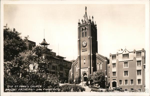 Old St Mary's Church San Francisco California