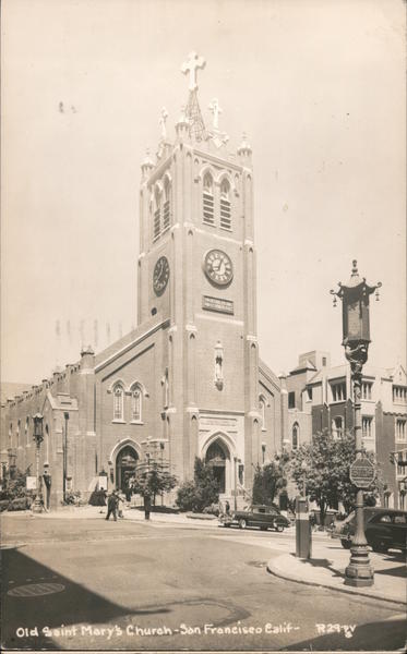 Old St Mary's Church San Francisco California