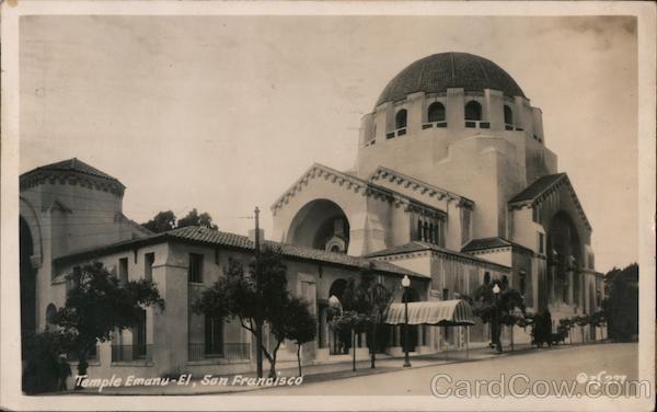 Synagogue Temple Emanu-el San Francisco California