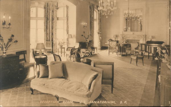 Reception Room Sanatorium San Francisco California