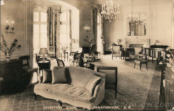 Reception Room, C.S. Sanatorium San Francisco California