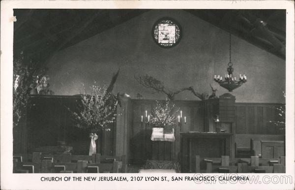 Church of the New Jerusalem San Francisco California