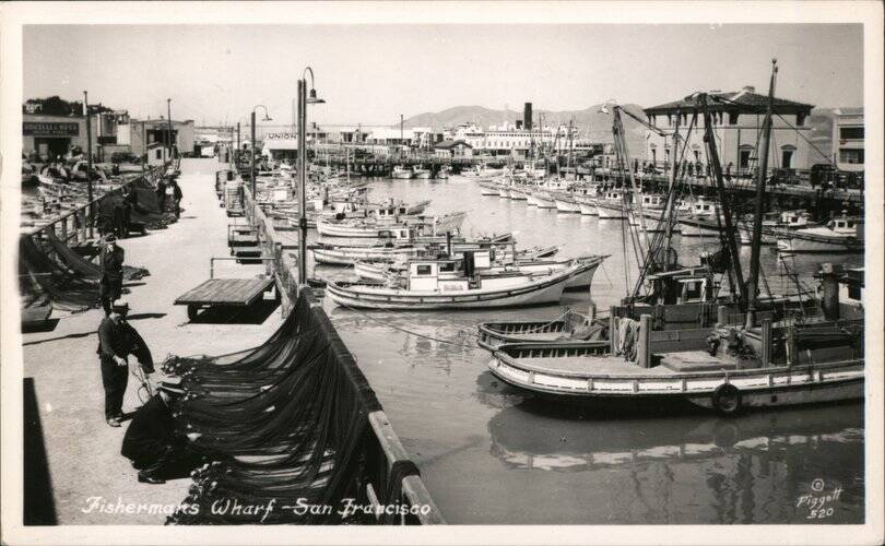 Fisherman's Wharf - San Francisco California Piggott