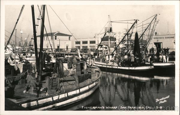 Fisherman's Wharf San Francisco California Brookwell Photo