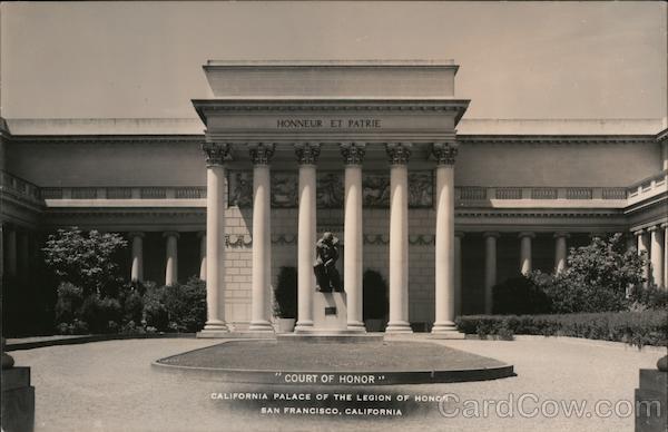 Court of Honor - California Palace of the Legion of Honor San Francisco