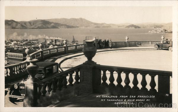 Mt. Tamalpais from San Francisco California