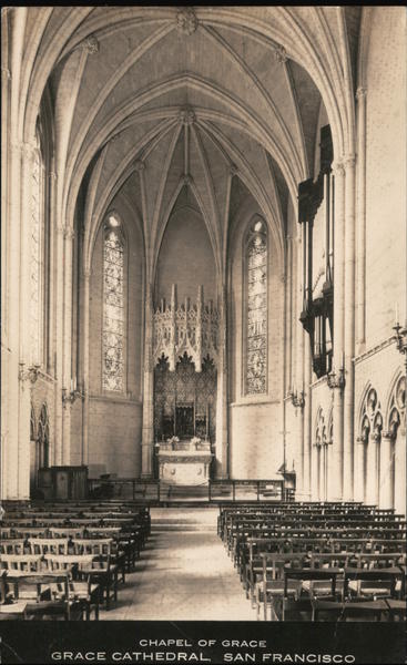 Chapel of Grace, Grace Cathedral San Francisco California