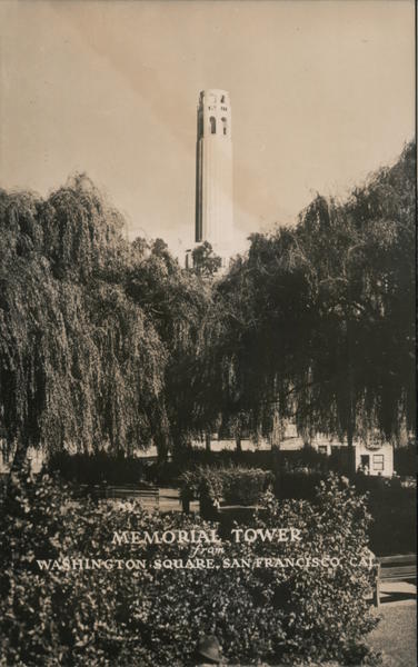 Memorial Tower - Washington Square San Francisco California