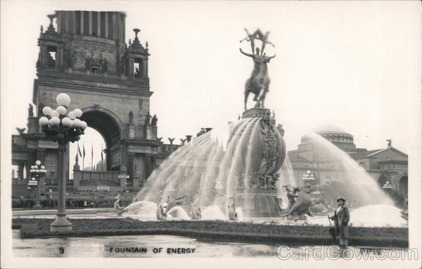 Fountain of Energy PPIE 1915 Panama-Pacific Exposition