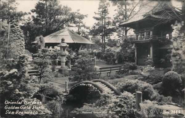 Oriental Gardens, Golden Gate Park San Francisco California