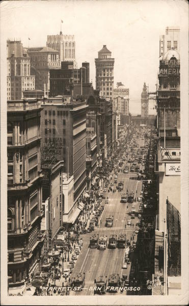 Market St. San Francisco California Piggott
