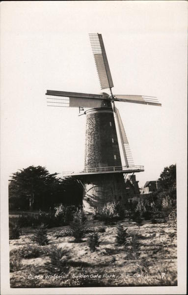 Dutch Windmill, Golden Gate Park San Francisco California