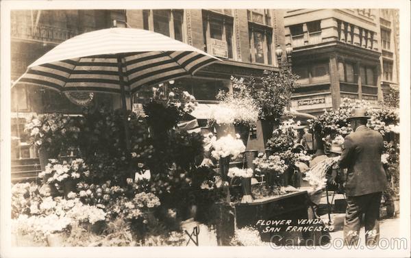 Flower Venders San Francisco California