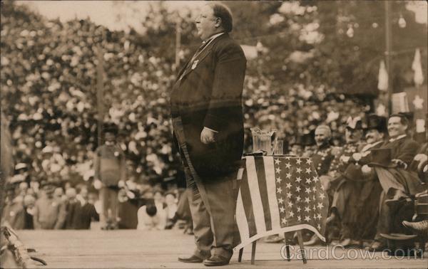 William Taft on Stage Presidents