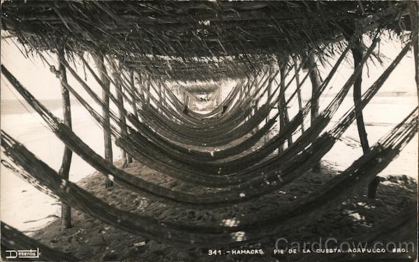 Hammocks Acapulco Mexico Desentis Jr.
