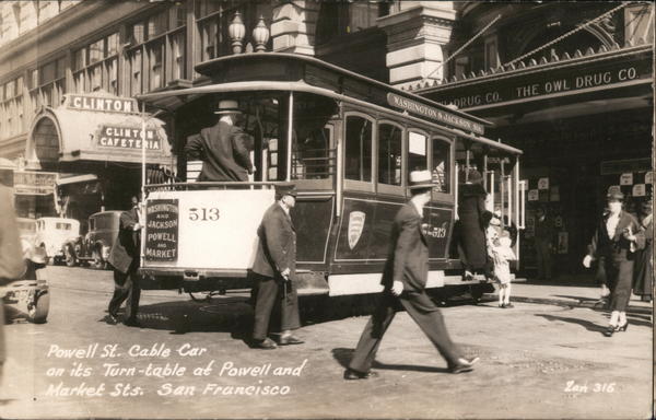 Powell St. Cable Car San Francisco California