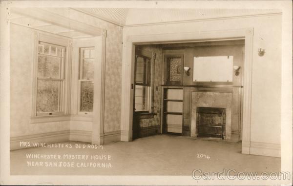 Mrs. Winchesters Bedroom - Winchester Mystery House San Jose California