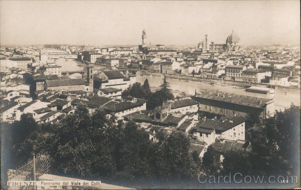 Aerial View of Florence Italy