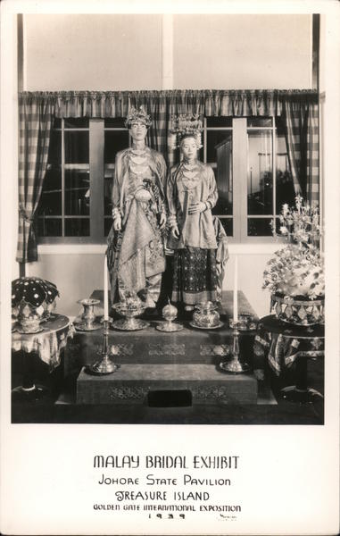 Malay Bridal Exhibit San Francisco California