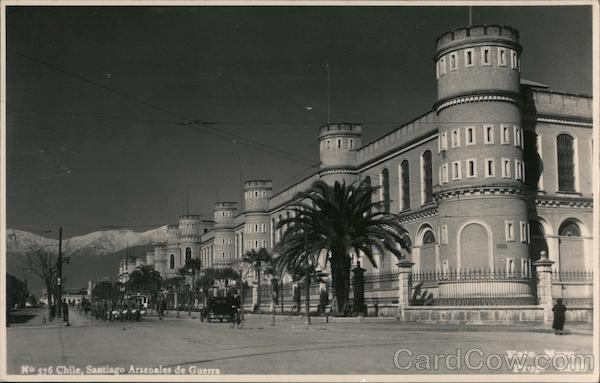 Arsenales de Guerra Santiago Chile Foto Morn