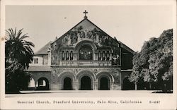 Memorial Church, Stanford University Postcard