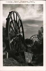 Cable Reel Sonora, CA Postcard Postcard Postcard