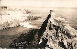From West Cliff Drive Postcard
