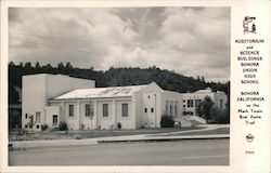 Auditorium and Science Building Sonora Union High SChool Postcard