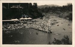 Beach Scene Guernewood Park Guerneville, CA Postcard Postcard Postcard