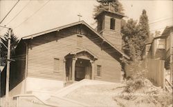 Catholic Church Guerneville, CA Postcard Postcard Postcard