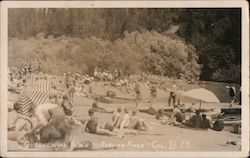Guernewood Beach - Russian River Postcard