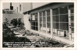 Garden and Corridor from Reading Room Fourth Church of Christ, Scientist Postcard