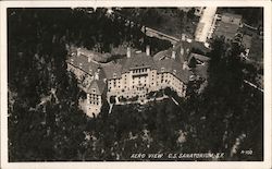 Aero View C.S. Sanatorium Postcard