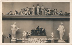 Jennewein Sculpture Exhibit, California Palace of the Legion of Honor Postcard