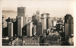 Skyline From Upper Bush St. Postcard