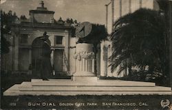Sun Dial - Golden Gate Park San Francisco, CA Postcard Postcard Postcard