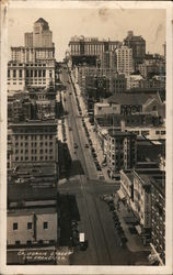 California Street Postcard