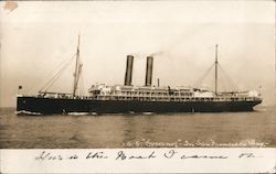 S.S. Governor in San Francisco Bay Postcard