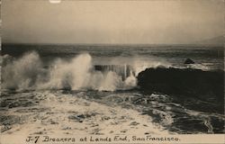Breakers at Lands End J-7 Postcard
