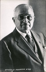 Harry S Truman Postcard