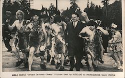 World Famous "Oregon Caveman -- Dewey" Postcard