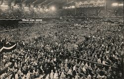 Rare: Republican National Convention, International Amphitheater 1952 Postcard