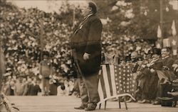 William Taft on Stage Presidents Postcard Postcard Postcard