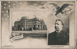 State, War and Navy Building - Secretary of War Taft Washington, DC Washington DC Postcard Postcard Postcard