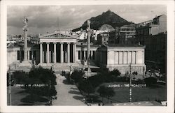 Aerial View of Athens Postcard